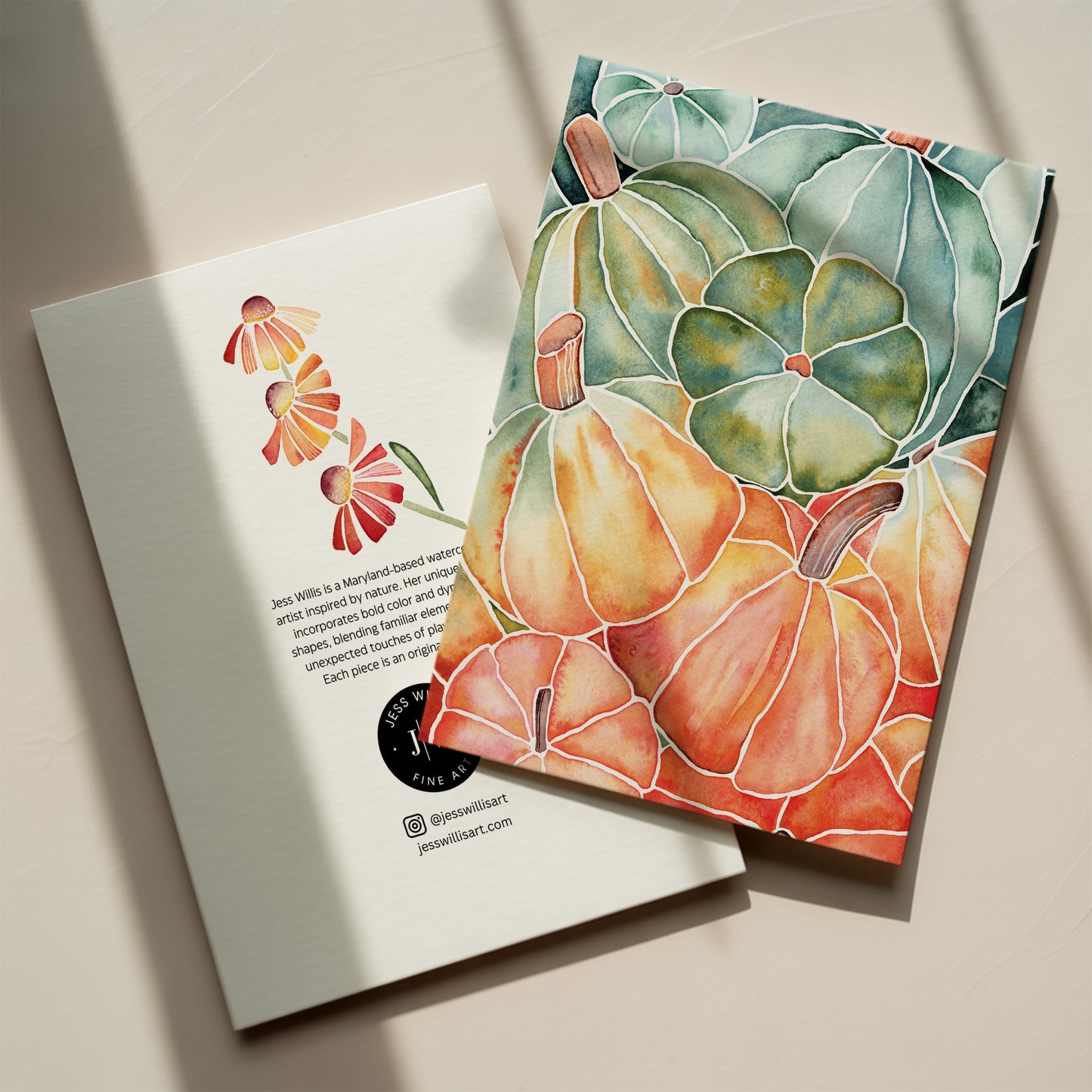 Fall Cards- Set of 6