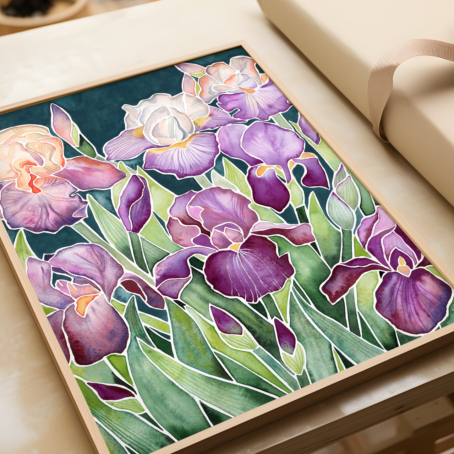 Violet Irises