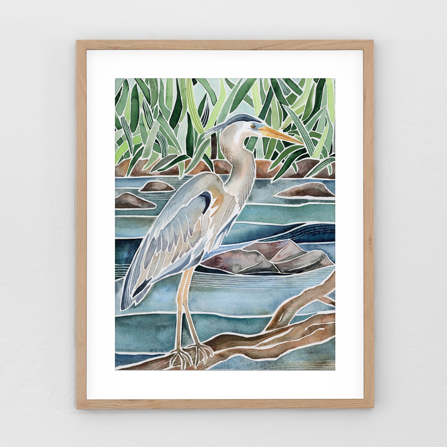 Blue Heron on the Potomac