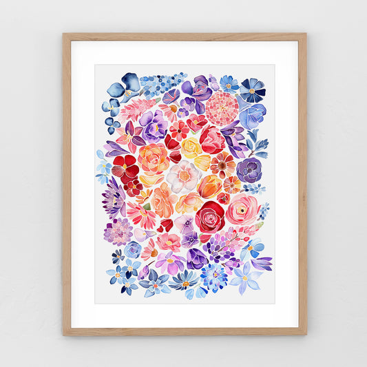 Ombre Florals
